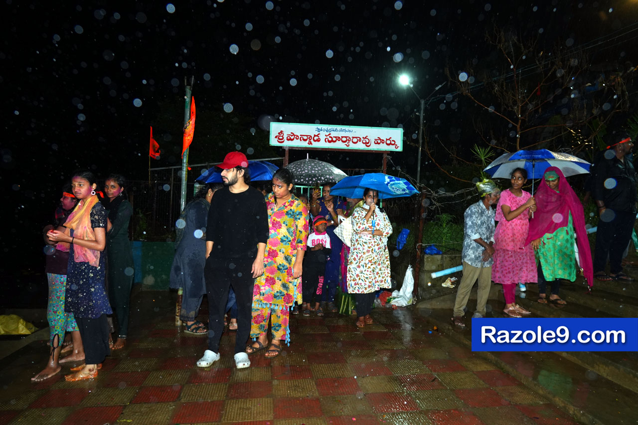 Razole Taluka Ganesh Nimajjanam
